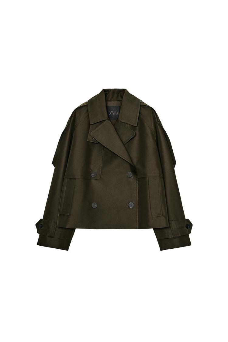 TRENCH CURTO IMPERMEÁVEL ZW COLLECTION